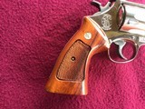 SMITH & WESSON 29-3, 44 MAGNUM, BRIGHT NICKEL 6 1/2” BARREL, EXCELLENT COND, (NOT ORIGINAL BOX) WITH OWNERS MANUAL, CLEANING TOOLS, OIL PAPER, - 6 of 7