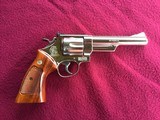SMITH & WESSON 29-3, 44 MAGNUM, BRIGHT NICKEL 6 1/2” BARREL, EXCELLENT COND, (NOT ORIGINAL BOX) WITH OWNERS MANUAL, CLEANING TOOLS, OIL PAPER, - 5 of 7