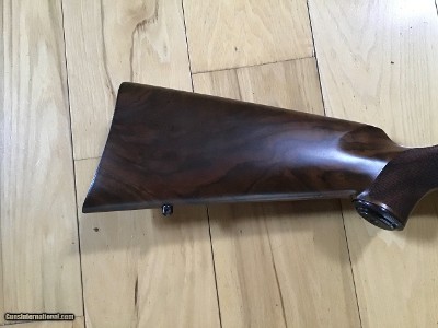 KIMBER OF OREGON 82 SUPER AMERICA TOP OF THE LINE, DELUXE CLARO WALNUT, 22 MAGNUM CAL. NEW UNFIRED IN THE BOX, MFG. 1985 - Image 6 of 9