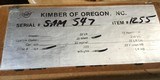 KIMBER OF OREGON 82 SUPER AMERICA TOP OF THE LINE, DELUXE CLARO WALNUT, 22 MAGNUM CAL. NEW UNFIRED IN THE BOX, MFG. 1985 - 9 of 9