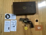 COLT PYTHON 357 MAGNUM, 2 1/2” BRIGHT NICKEL, MFG. 1969, UNFIRED, UNTURNED, NEW IN THE BOX - 1 of 5