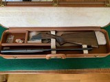 SOLD——BROWNNG SUPERPOSED EXPRESS RIFLE 9.3 X 74R CAL. MFG. IN BELGIUM 99% COND. IN BROWNING CASE - 3 of 8