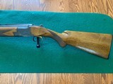 BELGIUM BROWNING SUPERPOSED 12 GA., 26” IMPROVED CYLINDER & MOD. ROUND KNOB LONG TANG, MFG. 1965, 98% COND. - 3 of 5
