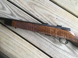 COOPER 57M, 22 LR. VERY FANCY AAA WALNUT, IN THE BOX WITH TEST TARGET, OWNERS MANUAL, EXTRA COOPER MAGAZINE, ETC. - 4 of 9