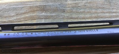REMINGTON 870 LW 20 GA. 3” MAGNUM, 28” FULL CHOKE, NEW COND., NEVER BEEN ON A GUN - Image 3 of 3