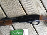 REMINGTON 572 BDL FIELDMASTER DELUXE, 22 LR. PUMP, NEW IN THE BOX WITH OWNERS MANUAL - 8 of 9