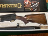 BROWNING A-5, 20 GA. 3” MAGNUM, JAP, 26” INVECTOR, NEW NEVER BEEN SHOT, 100% COND. IN THE BOX - 2 of 5