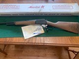 MARLIN 1894 CL, JM MARKED, 25-20 CAL. 22” BARREL, NEW UNFIRED IN THE BOX WITH OWNERS MANUAL, ETC. - 2 of 5