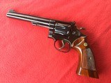 SMITH & WESSON K-22, 17-3, 22 LR., 6” BLUE, TARGET TRIGGER, TARGET HAMMER, TARGET GRIPS, LIKE NEW IN THE BOX - 2 of 6