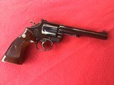 SMITH & WESSON K-22, 17-3, 22 LR., 6” BLUE, TARGET TRIGGER, TARGET HAMMER, TARGET GRIPS, LIKE NEW IN THE BOX - 4 of 6