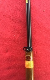 MARLIN GOLDEN 39A, 22 LR., JM STAMPED, OUTSTANDING WALNUT, NEW UNFIRED IN THE BOX WITH OWNERS MANUAL STILL ATTACHED TO THE GUN - 9 of 9