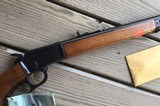 MARLIN GOLDEN 39A, 22 LR., JM STAMPED, OUTSTANDING WALNUT, NEW UNFIRED IN THE BOX WITH OWNERS MANUAL STILL ATTACHED TO THE GUN - 7 of 9