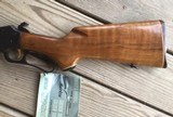 MARLIN GOLDEN 39A, 22 LR., JM STAMPED, OUTSTANDING WALNUT, NEW UNFIRED IN THE BOX WITH OWNERS MANUAL STILL ATTACHED TO THE GUN - 3 of 9