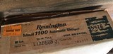 REMINGTON 1100, 28 GA., 25” FULL CHOKE, VENT RIB, MFG. 1970, 2ND YR. OF THE 1100, 28 GA. NEW UNFIRED IN THE DUPONT BOX - 7 of 8