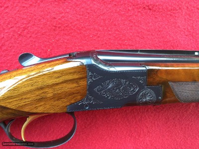 BROWNING SUPERPOSED 28 GA. 28” SKEET & SKEET, MFG. 1968, NO SALT, ALL FACTORY ORIGINAL WITH BROWNING RECOIL PAD INSTALLED WHEN MFG. 99+% COND. - Image 10 of 12