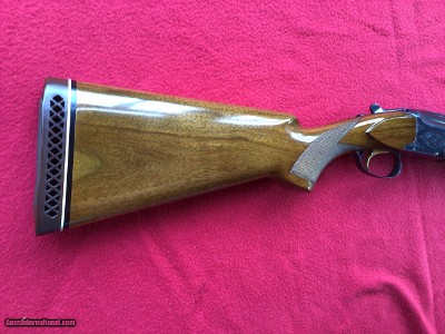 BROWNING SUPERPOSED 28 GA. 28” SKEET & SKEET, MFG. 1968, NO SALT, ALL FACTORY ORIGINAL WITH BROWNING RECOIL PAD INSTALLED WHEN MFG. 99+% COND. - Image 2 of 12