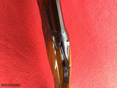 BROWNING SUPERPOSED 28 GA. 28” SKEET & SKEET, MFG. 1968, NO SALT, ALL FACTORY ORIGINAL WITH BROWNING RECOIL PAD INSTALLED WHEN MFG. 99+% COND. - Image 9 of 12