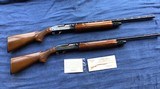 REMINGTON 1100 SKEET SET, 28 GA. & 410 GA. “MATCHED PAIR” MFG. 1969 WITH WEIGHTS, NEW UNFIRED 100%COND.DOCUMENTATION & OWNERS MANUAL - 2 of 14