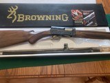 BROWNING A-5, 20 GA. 3” MAGNUM, 26” INVECTOR, UNFIRED 100% COND. IN THE BOX - 1 of 5
