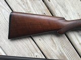 ITHACA “ SPECIAL LEWIS QUALITY” SIDE X SIDE, 16 GA. 2 BARREL SET, 28” & 30” BARRELS, DOUBLE TRIGGERS, SPLINTER FOREARM, ALL FACTORY ORIGINAL GOOD COND - 4 of 8