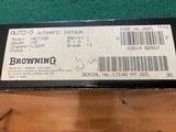 BROWNING A-5, “SWEET-16” 26” INVECTOR, NEW UNFIRED, 100% COND. IN THE BOX WITH OWNERS MANUAL, CHOKE TUBES, WRENCH ETC. - 5 of 5