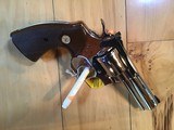 COLT PYTHON 357 MAGNUM 4” BRIGHT NICKEL, MFG. 1964, APPEARS UNFIRED NEW COND. IN THE BOX - 3 of 3
