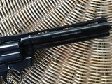 COLT DIAMONDBACK 22 LR., 6” BLUE, MFG. 1981, NEW UNFIRED, 100% COND. IN THE BOX - 8 of 9