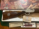 WINCHESTER 9422 22 LR. “BOY SCOUT 75TH ANNIVERSARY, NEW UNFIRED IN THE BOX WITH SHIPPING CARTON - 2 of 5
