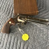 COLT PYTHON 357 MAGNUM 6” BRIGHT NICKEL, MFG. 1968, NEW UNFIRED, NO TURN RING, 100% COND. IN THE BOX - 3 of 9