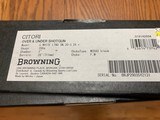 BROWNING CITORI WHITE LIGHTNING 20 GA. MIDAS, 28” MOD. & FULL, FANTASTIC WOOD, NEW UNFIRED IN THE BOX - 5 of 5