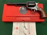 RUGER SUPER BLACKHAWK 44 MAGNUM, 7 1/2” BARREL, TURNBULL LIMITED EDITION COLOR CASE HARDENED,#320 OF 1,000 - 2 of 5
