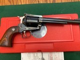 RUGER SUPER BLACKHAWK 44 MAGNUM, 7 1/2” BARREL, TURNBULL LIMITED EDITION COLOR CASE HARDENED,#320 OF 1,000 - 3 of 5