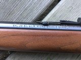 SOLD ——MARLIN ORIGINAL GOLDEN 39 A, 22 LR., MICRO GROOVE BARREL, JM STAMPED, 100% COND. COND., APPEARS UNFIRED, ABSOLUTELY PERFECT, NOT A MARK ON IIT. - 6 of 8