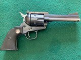 RUGER BLACKHAWK 357 MAGNUM, FLATTOP, 4 DIGIT SERIAL NUMBER, SOME BLUE WEAR, VERY TIGHT & MECHANICALLY SOUND - 1 of 4