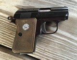 COLT 25 AUTO, LIKE NEW IN THE BOX WITH OWNERS MANUAL, WARRANTY CARD, OIL PAPER & PLASTIC BAG - 2 of 3