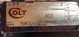 COLT ACE 22LR. MFG. 1979, NEW UNFIRED, IN FACTORY COSMOLINE IN THE ORIGINAL BOX - 5 of 5