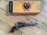 RUGER OLD ARMY 44 CAL. BLACK POWDER REVOLVER, STAINLESS STEEL LIKE NEW IN THE BOX - 1 of 4