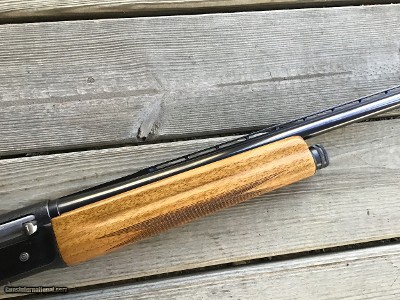 BROWNING A-5, 20 GA., 28” FULL CHOKE, MFG. 1959, ROUND KNOB BLOND WOOD, VERY HIGH COND. - Image 7 of 8