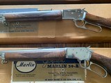 MARLIN 39A & 39M 22 LR. “90TH ANNIVERSARY” SET, MFG. ONLY IN 1960 - 3 of 4