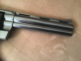 COLT PYTHON 357 MAGNUM, 6” BLUE, MFG. 1979, NEW UNFIRED 100% COND. IN THE BOX WITH OWNERS MANUAL, HANG TAG, COLT LETTER, ETC. - 4 of 6