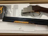 BROWNING CITORI 725 FEATHER SUPER LIGHT 20 GA., 26” BARRELS WITH EXTENDED CHOKE TUBES, NEW UNFIRED IN THE BOXJ - 3 of 5