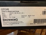 BROWNING CITORI WHITE LIGHTNING, SILVER NITRATE ENGRAVED RECEIVER, 20 GA., 28” BARRELS WITH EXTENDED CHOKE TUBES, NEW UNFIRED IN THE BOX - 5 of 5