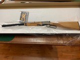 BROWNING BL-22, GRADE 2, MAPLE WOOD, NEW UNFIRED IN THE BOX - 1 of 5