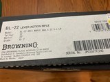 BROWNING BL-22, GRADE 2, MAPLE WOOD, NEW UNFIRED IN THE BOX - 5 of 5