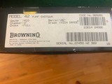 BROWNING 42, 410 GA.,GRADE V LIMITED EDITION, 26” FULL CHOKE, 3” CHAMBER, NEW UNFIRED, NEVER BEEN ASSEMBLED IN THE BOX - 5 of 5