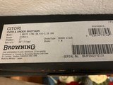 BROWNING CITORI WHITE LIGHTNING 410 GA., ENGRAVED RECEIVER, 28” EXTENDED INVECTOR CHOKES TUBES, NEW UNFIRED IN THE BOX WITH OWNERS MANUAL - 4 of 4