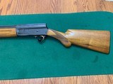 BROWNING BELGIUM A-5, 20 GA., 28” FULL CHOKE, VENT RIB, ROUND KNOB STOCK, MFG.1964, ALL FACTORY ORIGINAL INHIGHCOND. - 3 of 5