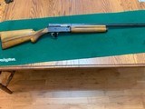 BROWNING BELGIUM A-5, 20 GA., 28” FULL CHOKE, VENT RIB, ROUND KNOB STOCK, MFG.1964, ALL FACTORY ORIGINAL INHIGHCOND. - 1 of 5
