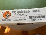 HENRY GOLDEN BIG BOY, 41 MAGNUM CAL., 20” BARREL, NEW UNFIRED IN THE BOX - 5 of 5