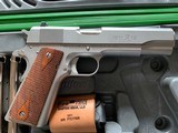 SOLD——-REMINGTON 1911 R1, 45 AUTO,STAINLEES, 5” BARREL, NEW UNFIRED IN THE BOX - 1 of 4